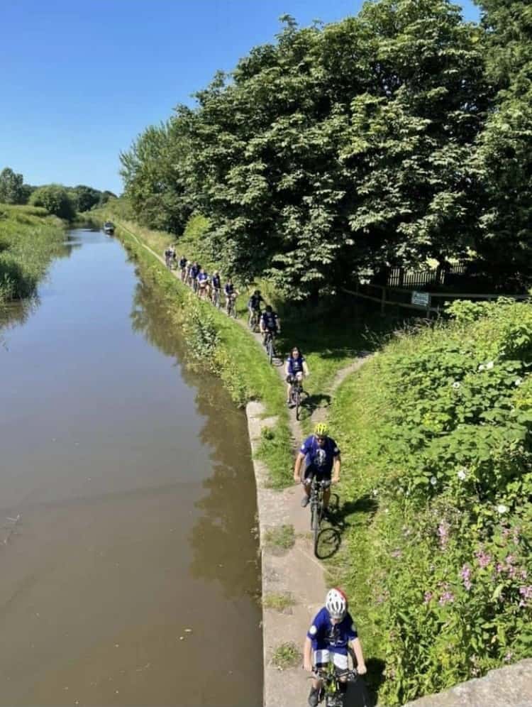 Olly Army's cycle canal 21