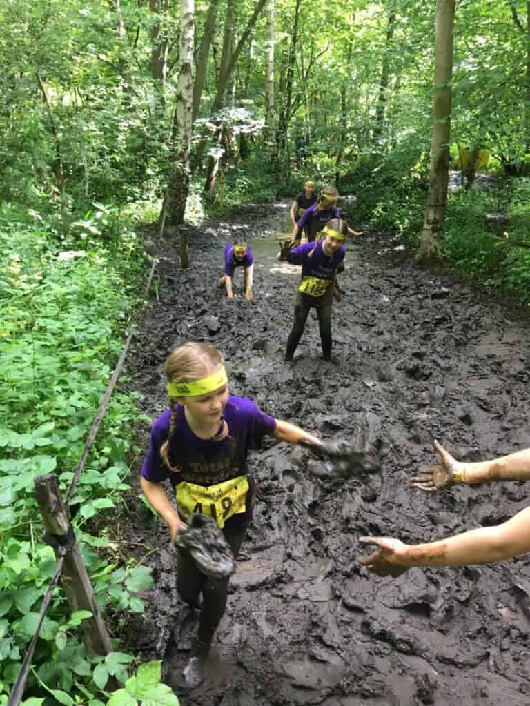 Warriors in the mud July 21